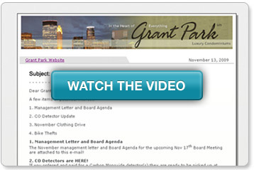 HOA Web based Communications